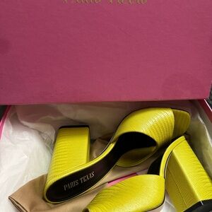 Paris Texas Yellow Women's Shoes